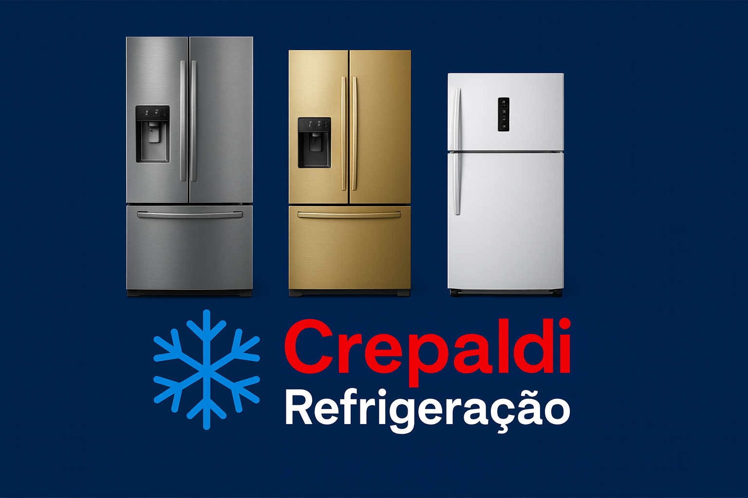 Modelos de geladeiras atendidas pela Crepaldi Refrigeração